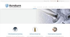 Desktop Screenshot of acroturn.com