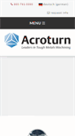 Mobile Screenshot of acroturn.com